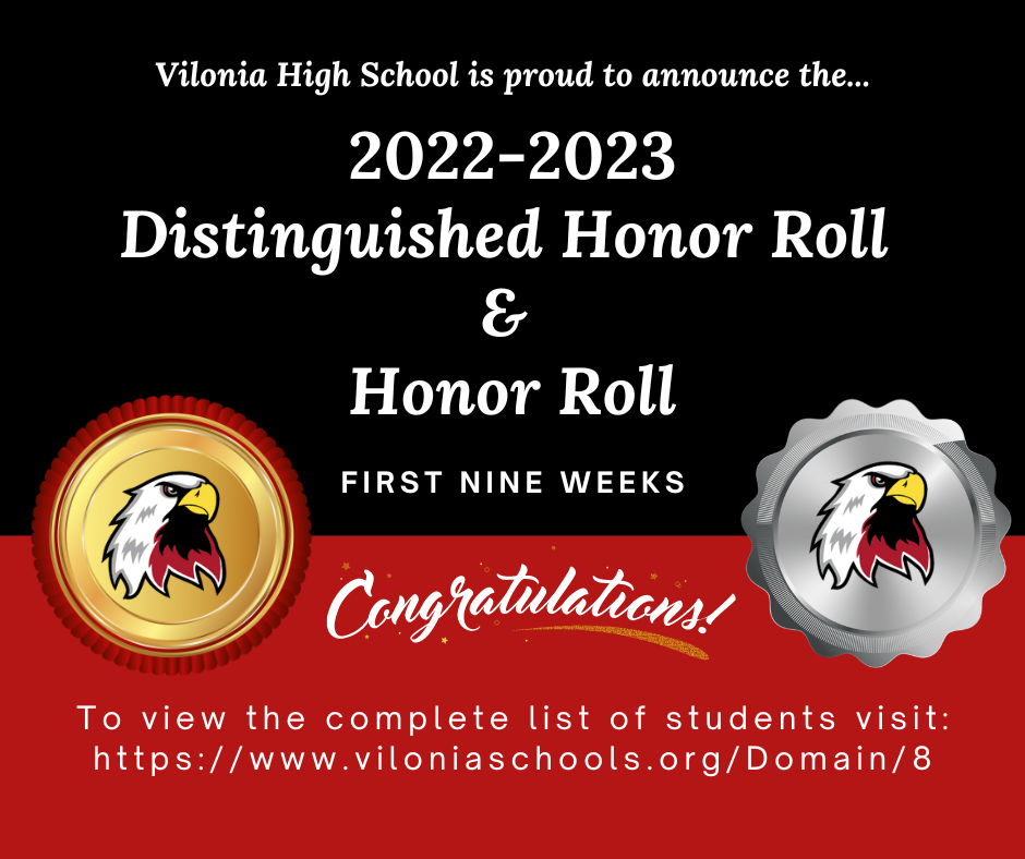  Distinguished Honor Roll